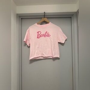 Barbie Corvette Pink Crop Tee